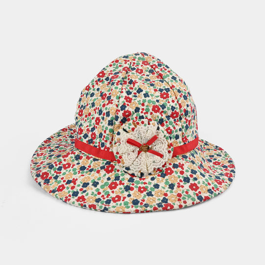 Kids' Cotton Round Cap | 2-3M