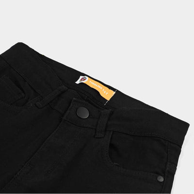 Boys Denim Stretch Pant-BLACK