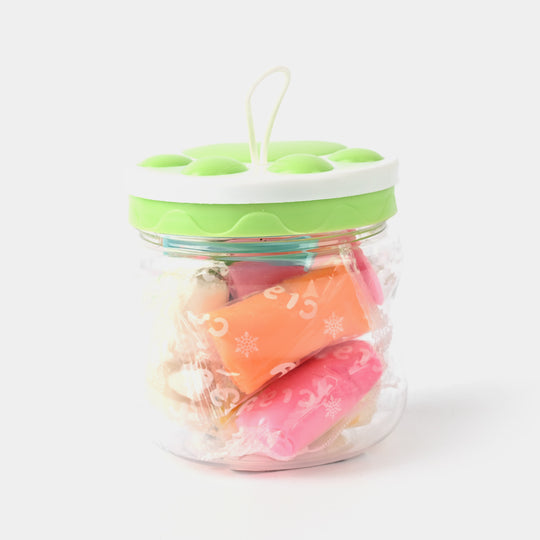 Mix Clay Play Dough Set Jar - Sea Green (160)