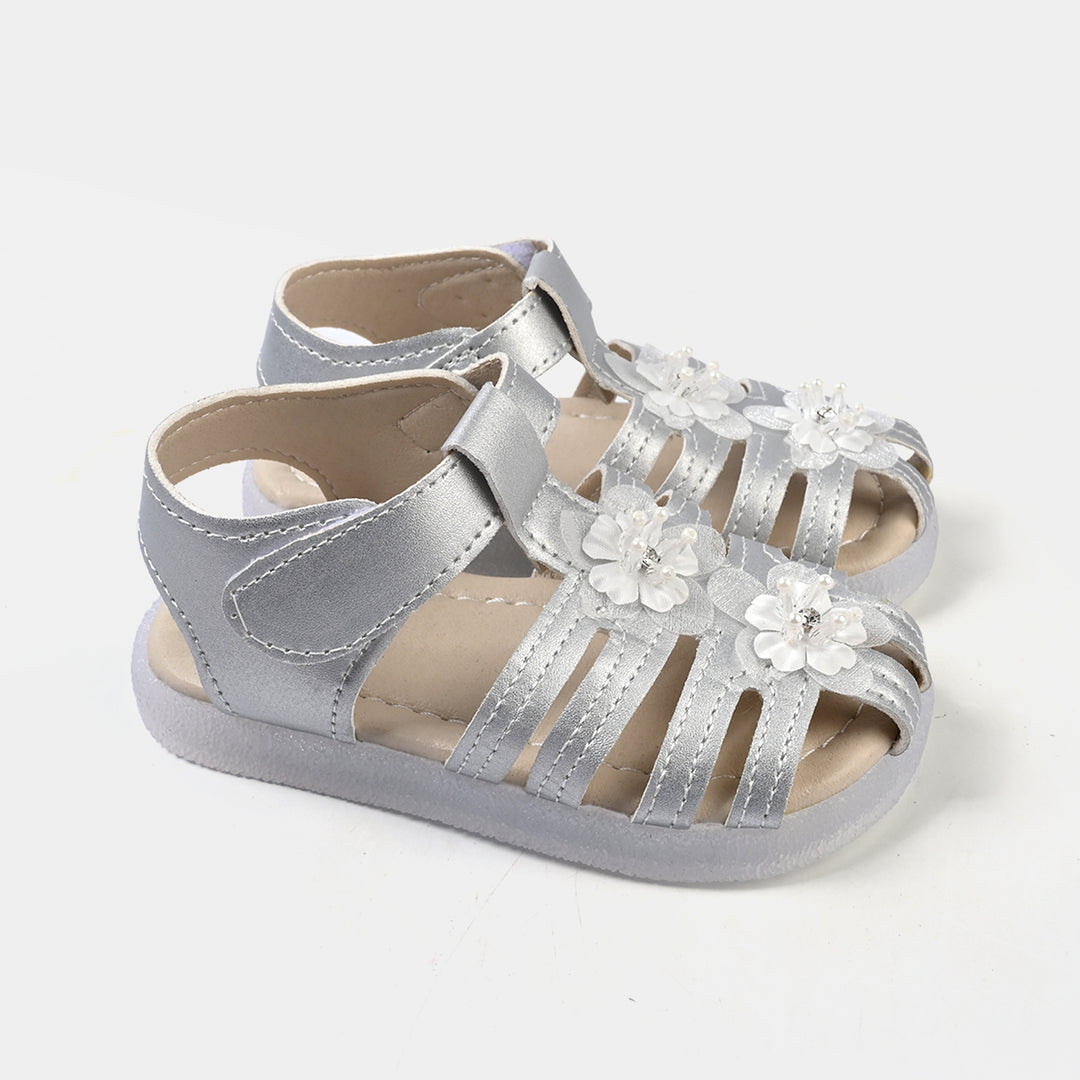 Girls Sandal SF-905A-SILVER