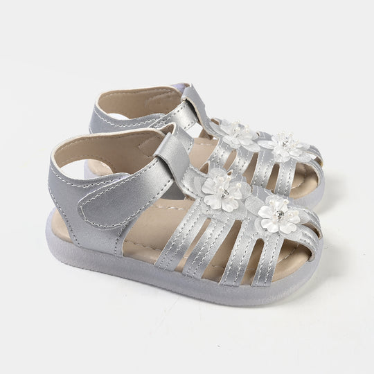 Girls Sandal SF-905A-SILVER