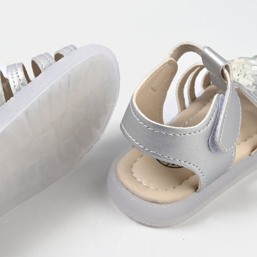 Girls Sandal SF-905A-SILVER
