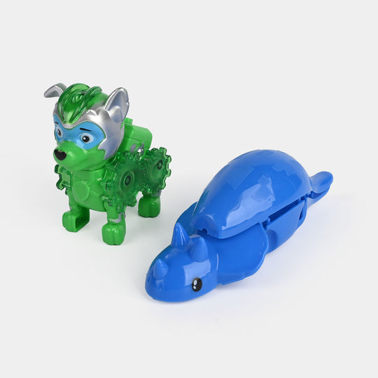 Dino Rescue Set and Dog Squad Building Set