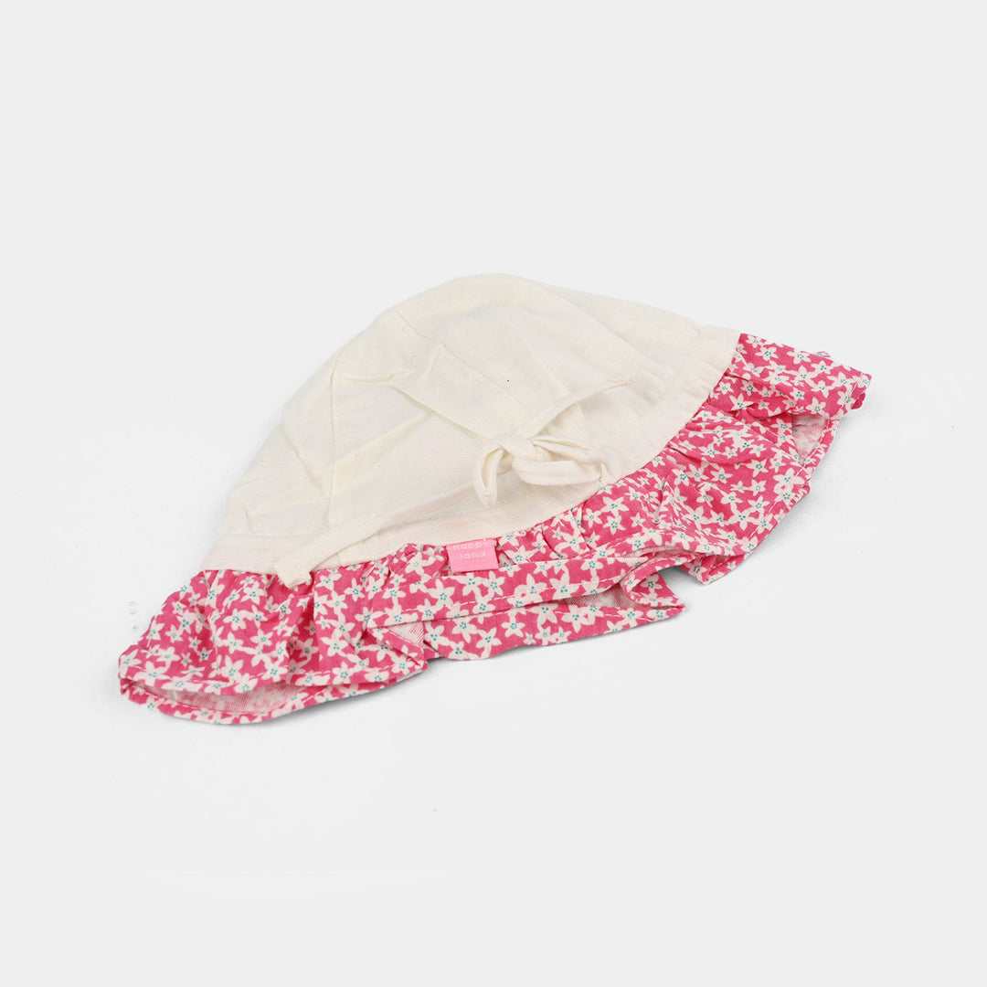 Cotton Round Cap/Hat | 12-24M
