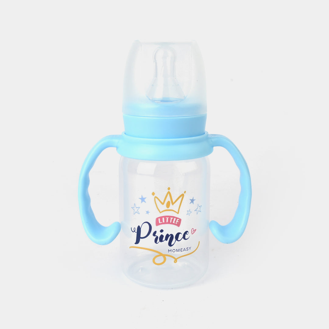 MOMEASY 120ML STANDARD FEEDING BOTTLE WITH HANDLE | 40Z |0M+