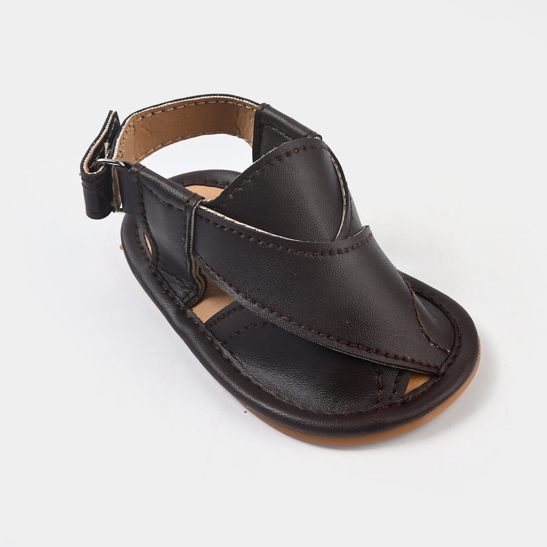 Boys Shoes 222-38-BROWN