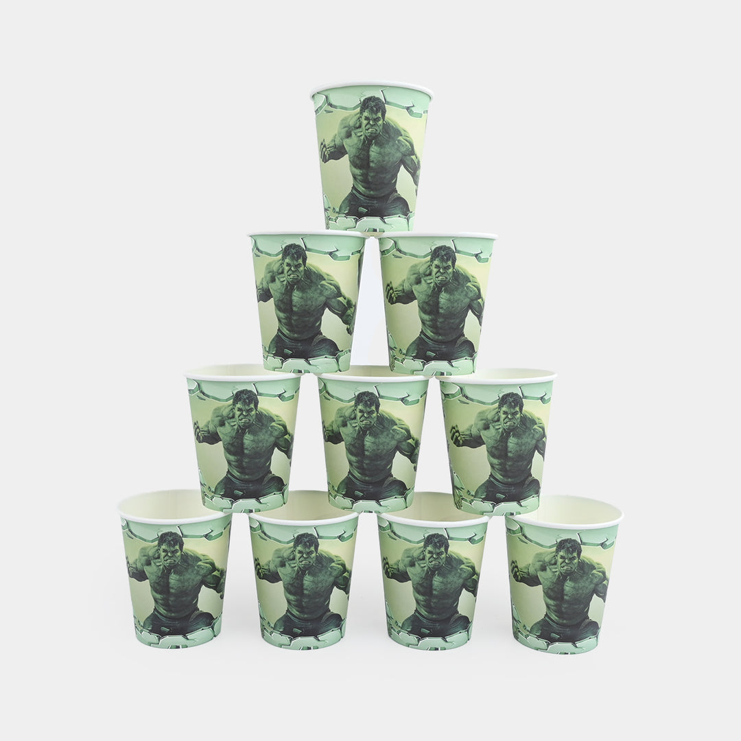 Disposable Party Paper Cups Pack (10 Pieces)