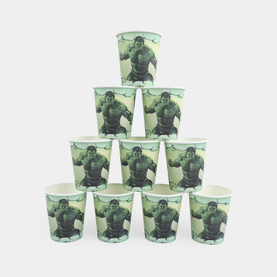 Disposable Party Paper Cups Pack (10 Pieces)