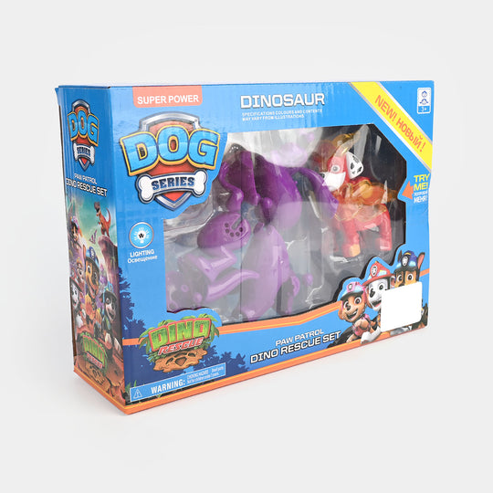 Dino Rescue Set and Dog Squad Building Set