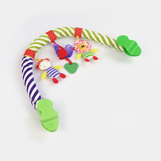 Baby Stroller Arch toy with Hanging Rattles