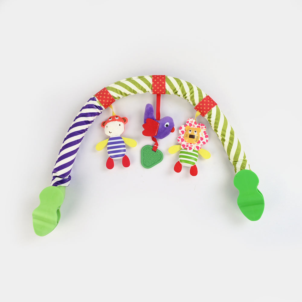 Baby Stroller Arch toy with Hanging Rattles