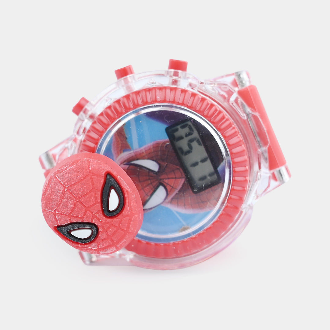 Boys Light-Up Spinner Analog Wrist Watch