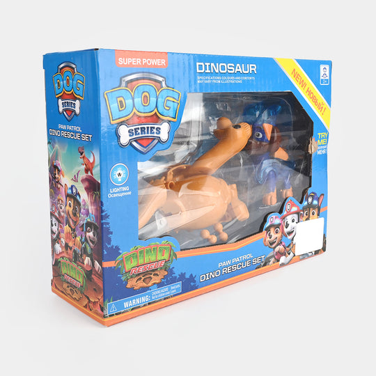 Dino Rescue Set and Dog Squad Building Set