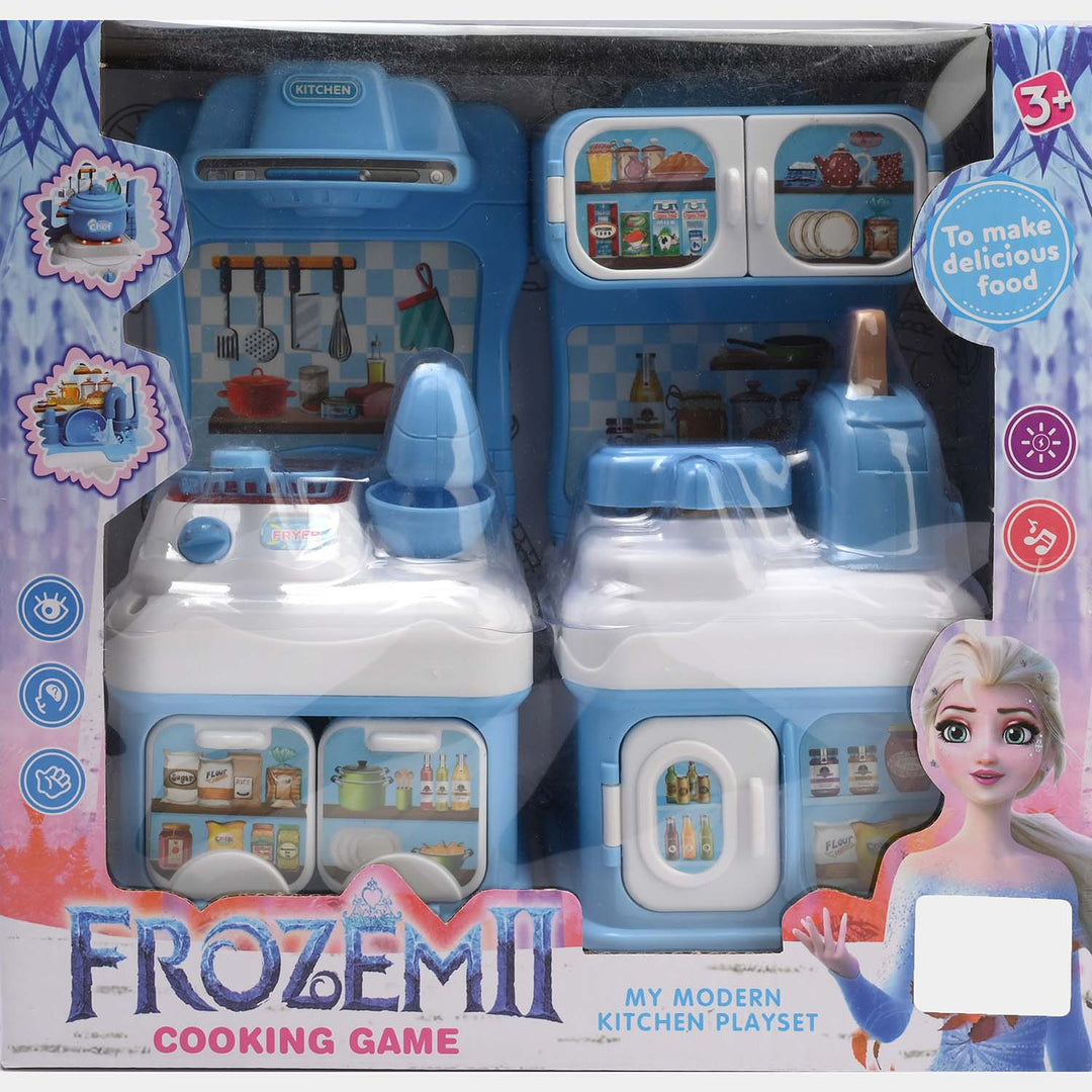 Classic Modern Kitchen Play Set with Light & Sound