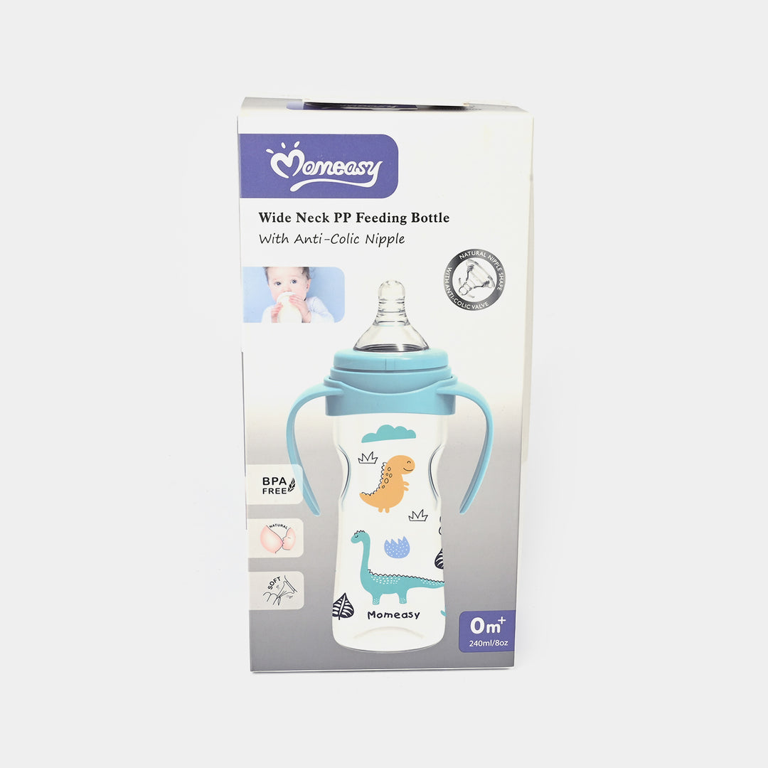 240ml Wide Neck BPA Free PP Feeding bottle | 0M+