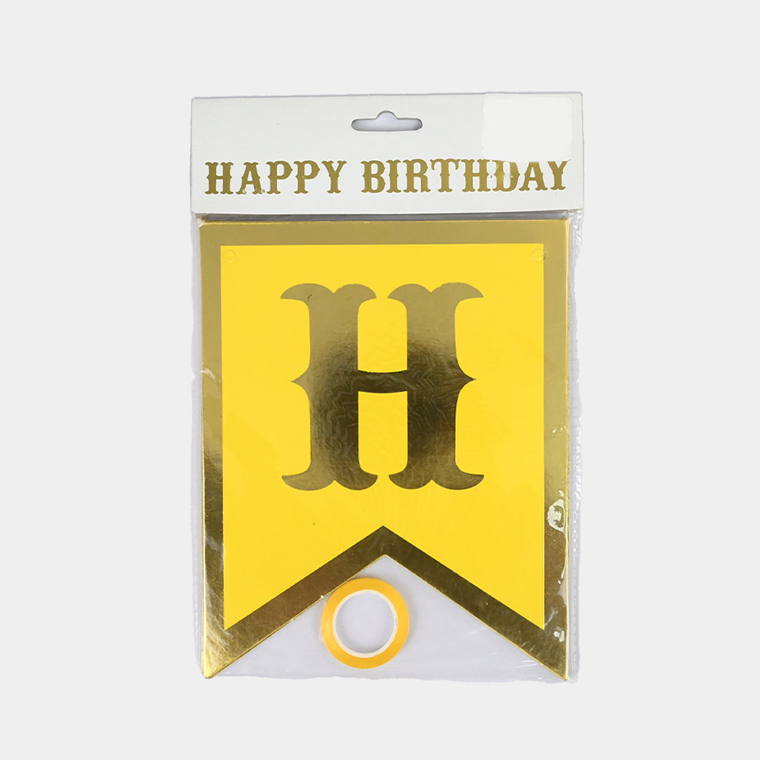 HBD Hanging Banner