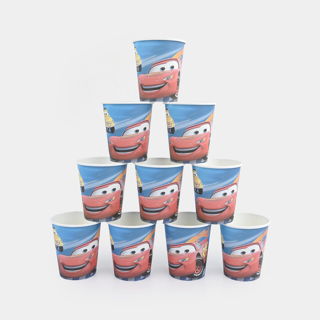 Disposable Party Paper Cups Pack (10 Pieces)
