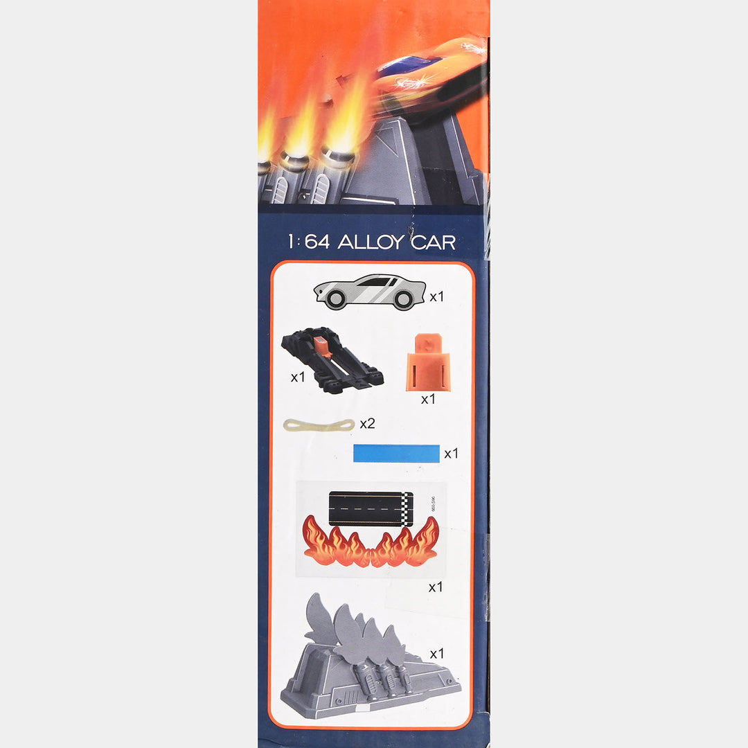 Power Racing Track Set with Alloy Car