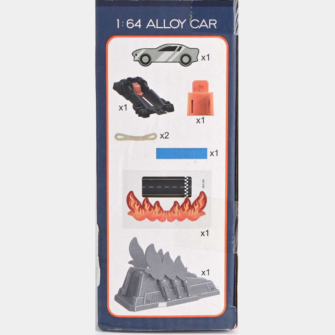 Power Racing Track Set with Alloy Car