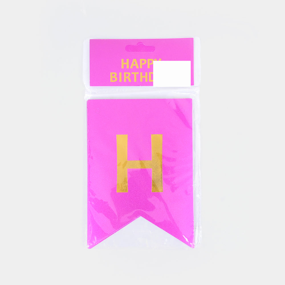 HBD Hanging Banner