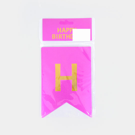 HBD Hanging Banner