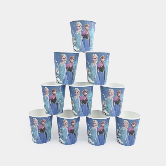 Disposable Party Paper Cups Pack (10 Pieces)