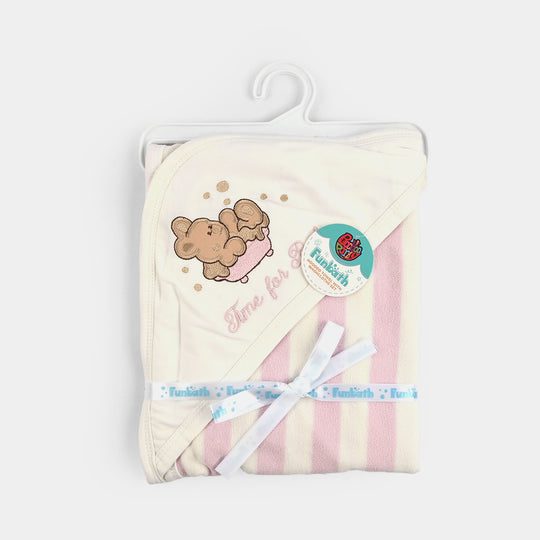 BP Hooded Bath Towel - Pink