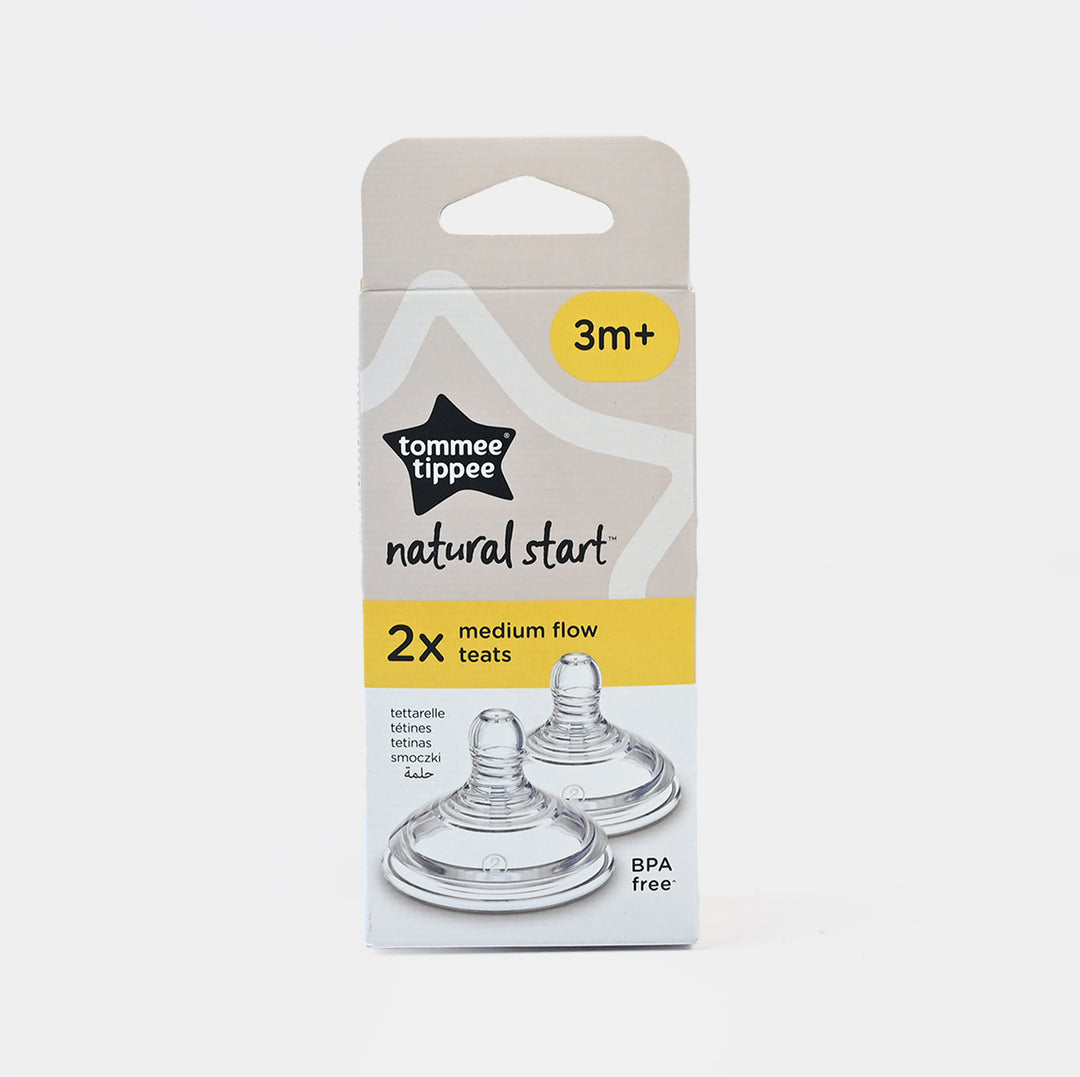 Natural Start Med Flow Soft Teat 2-PK