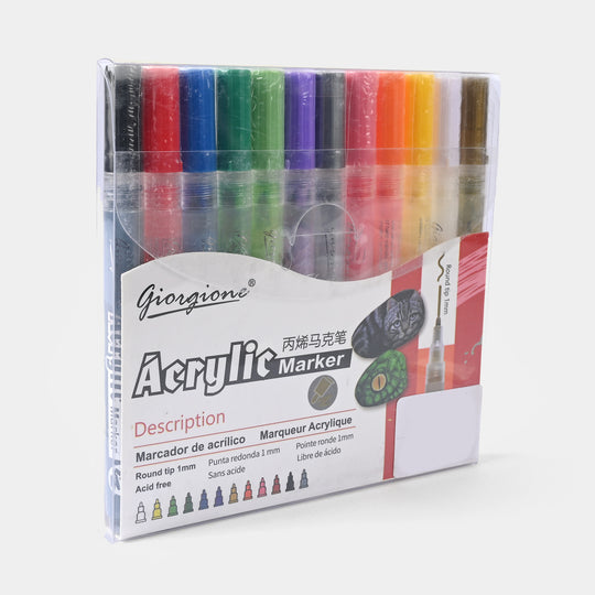 Acrylic Marker Set 12PCs