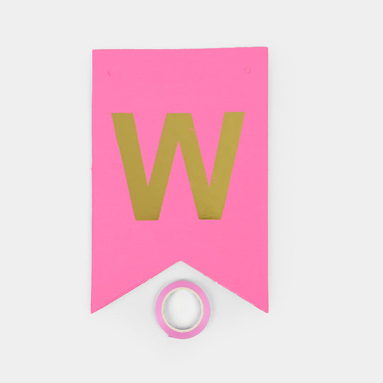 Welcome Hanging Banner
