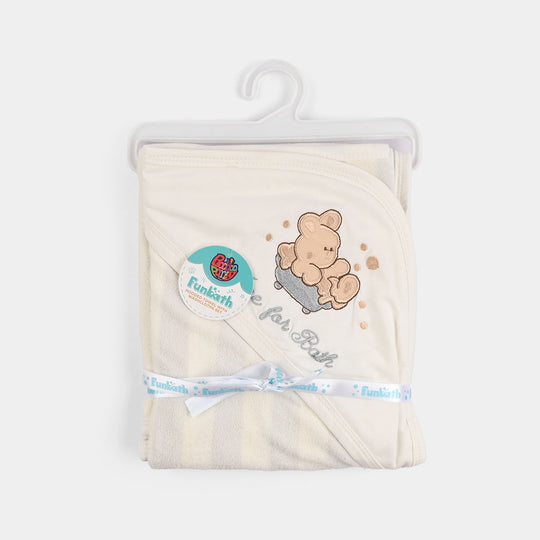 BP Hooded Bath Towel - Light Grey