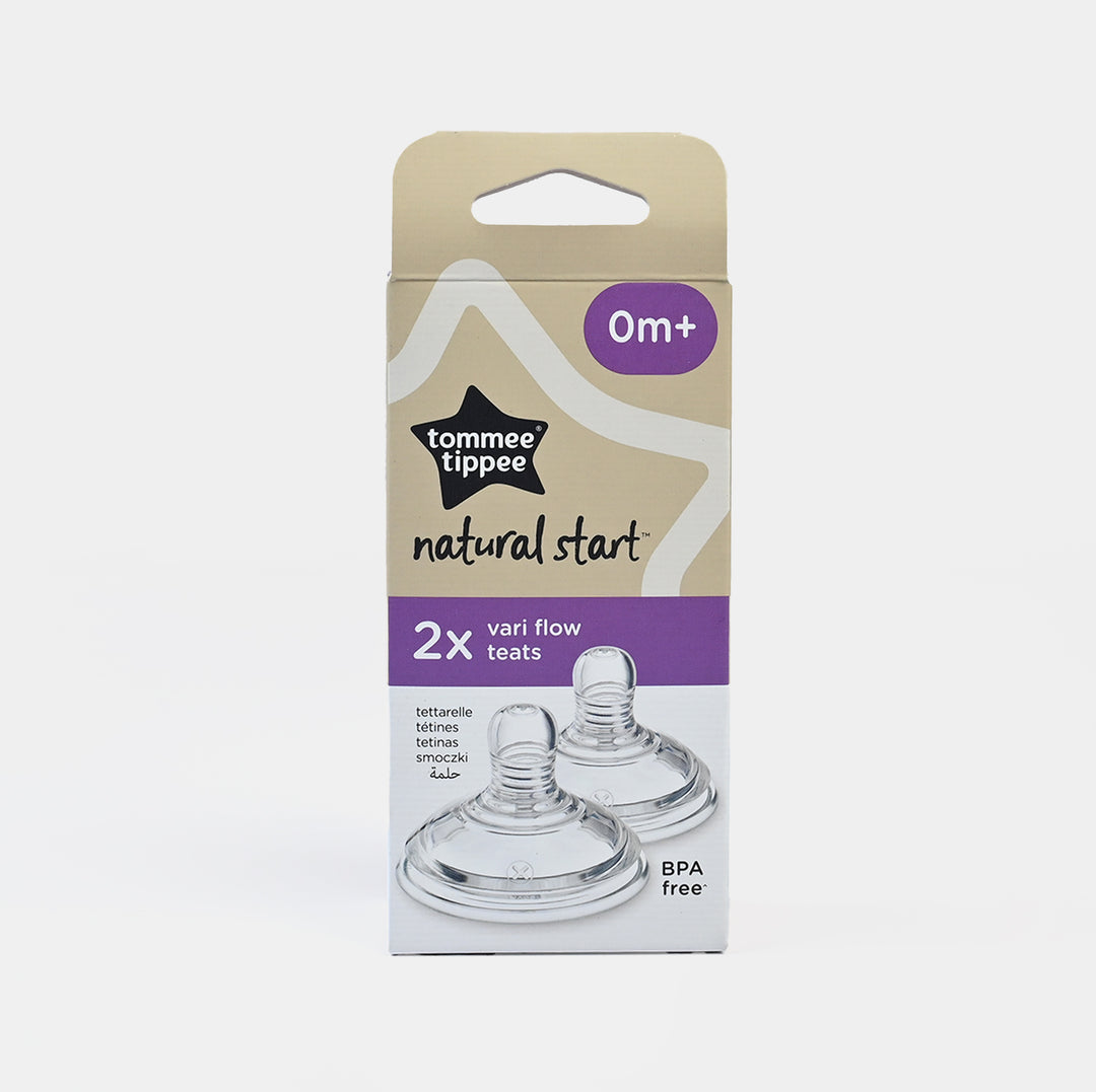 Natural Start Vari Flow Soft Teat 2-PK
