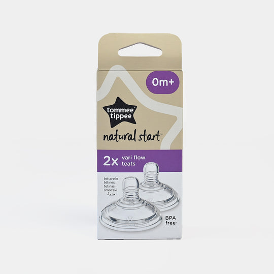 Natural Start Vari Flow Soft Teat 2-PK
