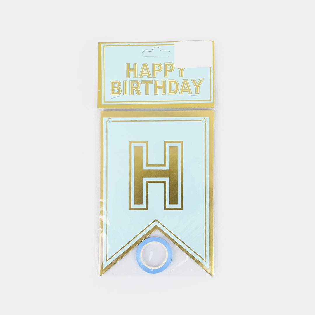HBD Hanging Banner