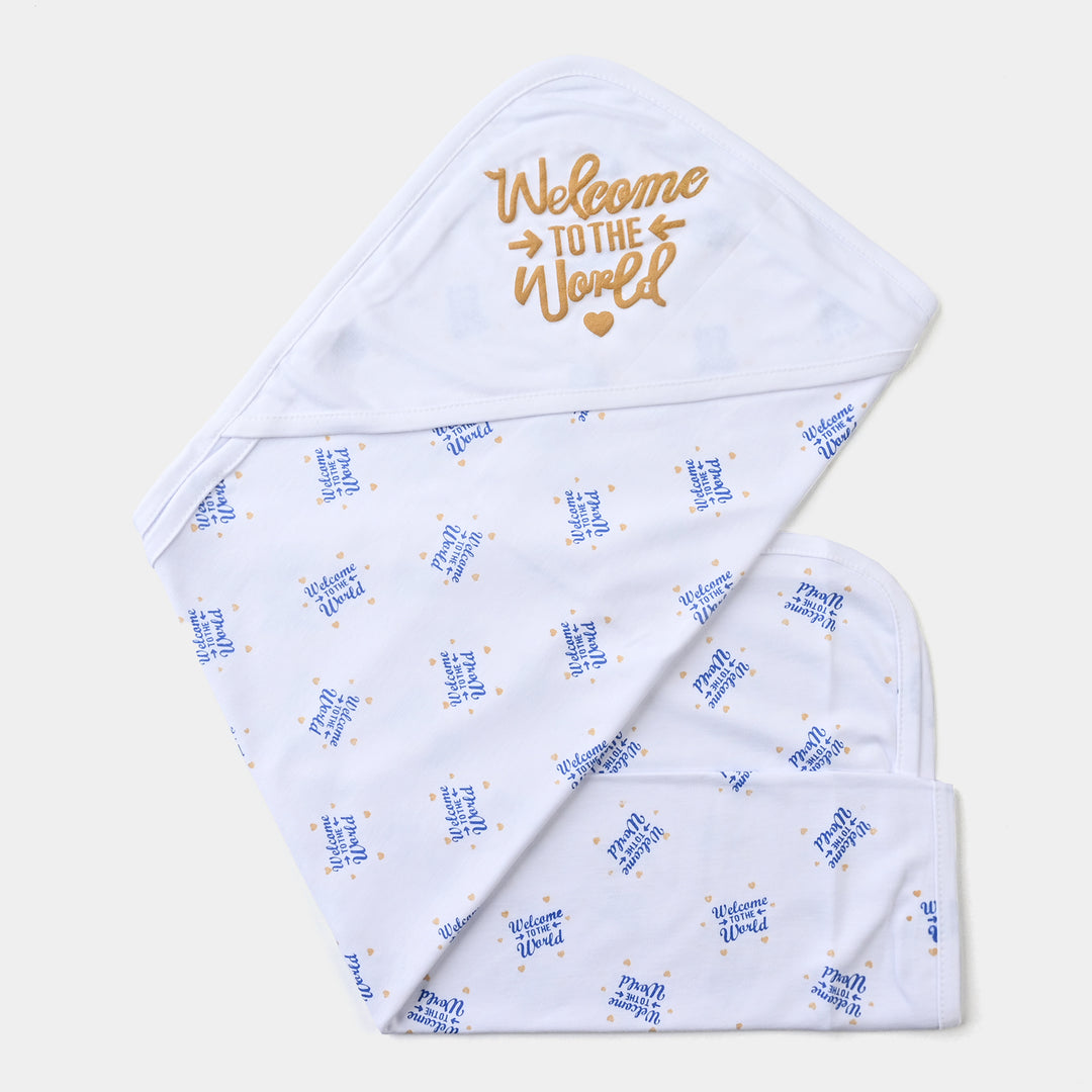 Baby Wrapping Sheet Glitter Welcome To The World