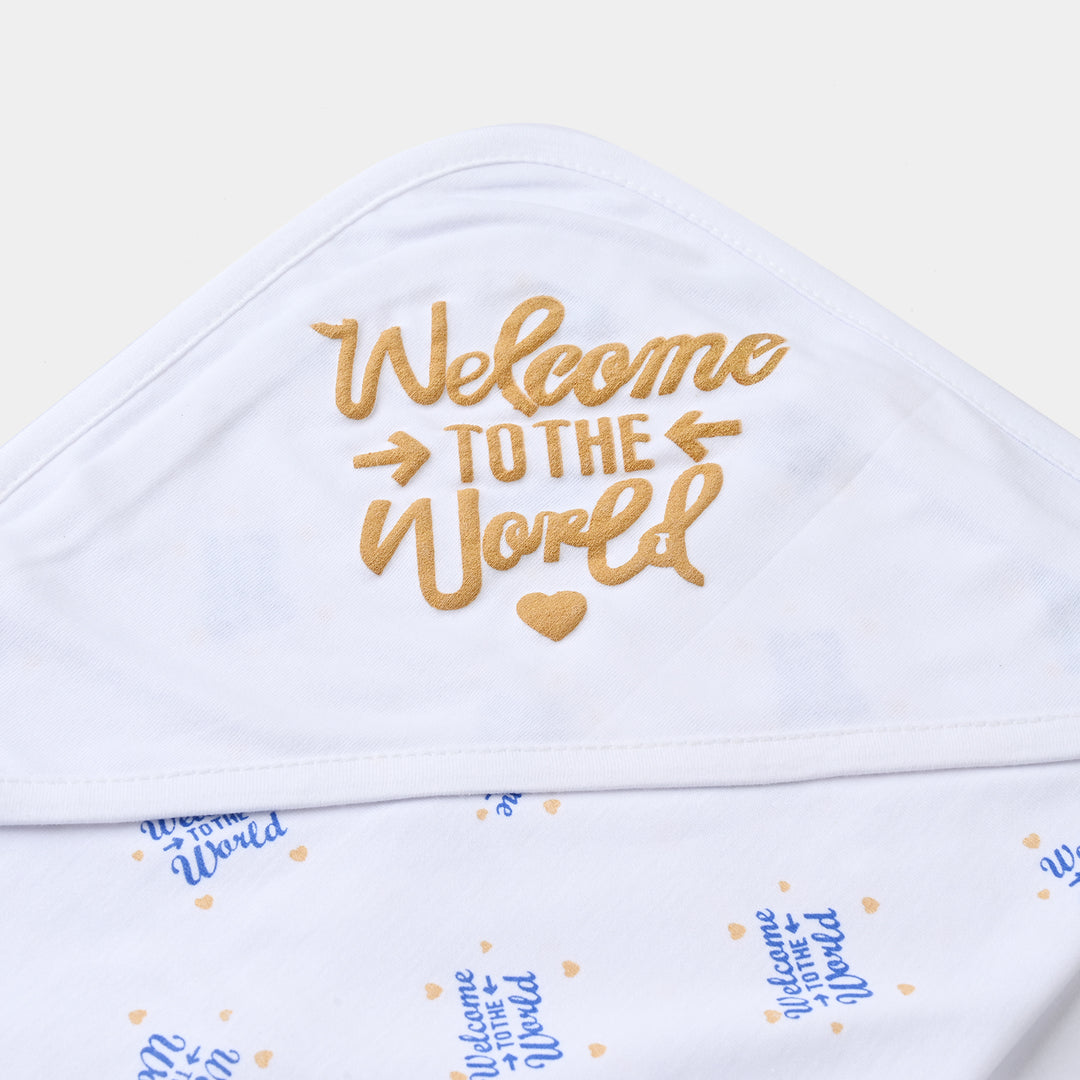 Baby Wrapping Sheet Glitter Welcome To The World