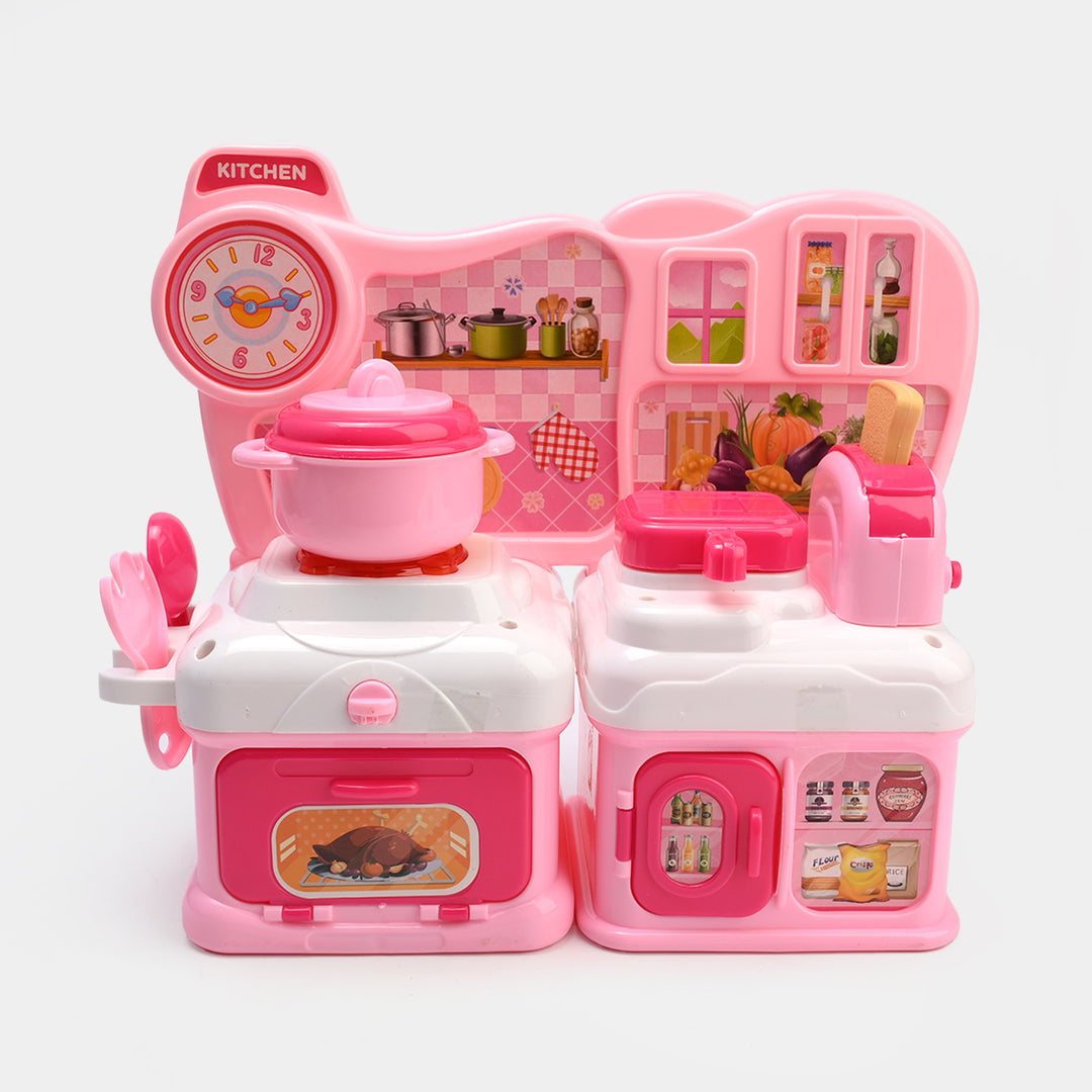Classic Modern Kitchen Play Set with Light & Sound