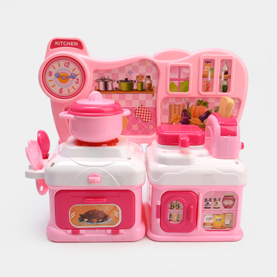 Classic Modern Kitchen Play Set with Light & Sound
