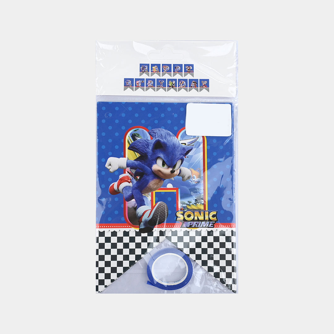 Character Theme HBD Bunting Banner Set