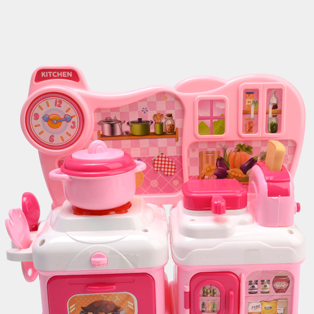 Classic Modern Kitchen Play Set with Light & Sound