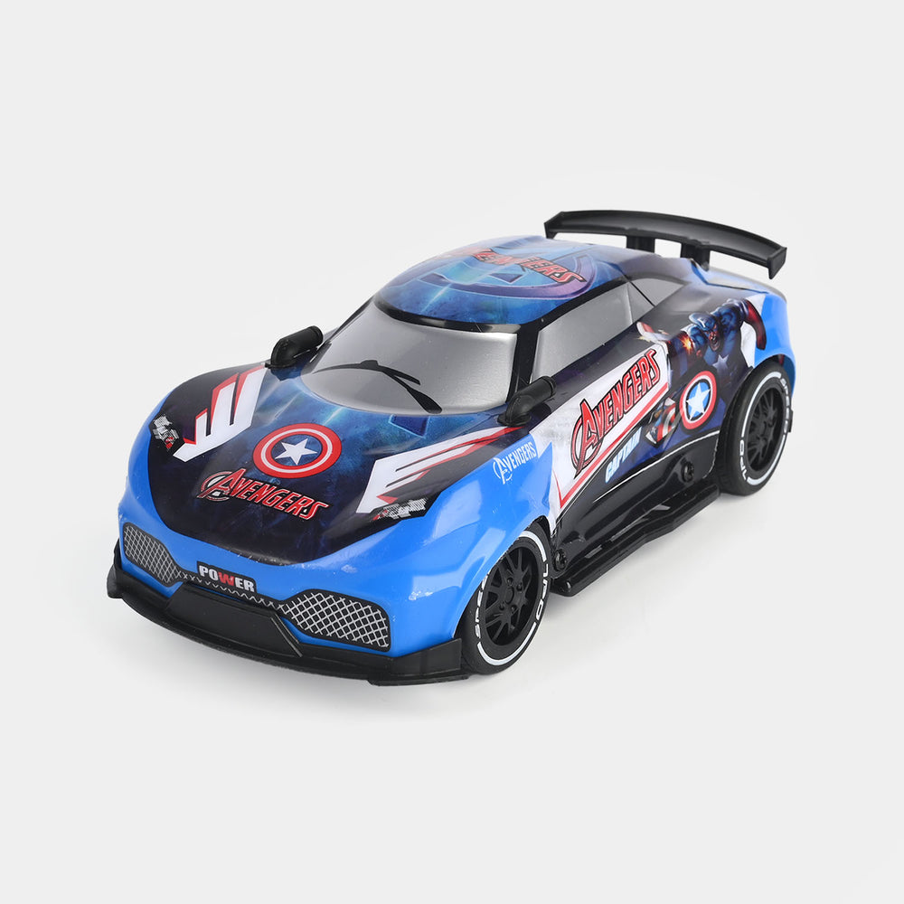 Character Theme PVC Shell Remote Control Car for Kids