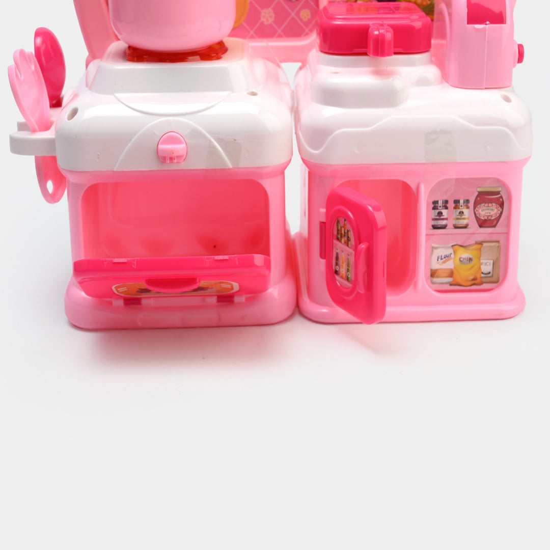 Classic Modern Kitchen Play Set with Light & Sound