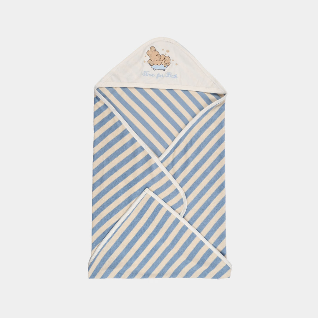 BP Hooded Bath Towel - Light Blue