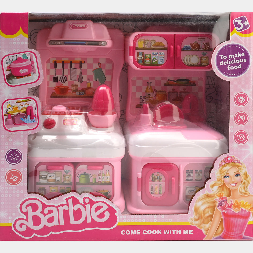 Classic Modern Kitchen Play Set with Light & Sound