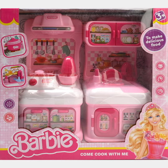 Classic Modern Kitchen Play Set with Light & Sound