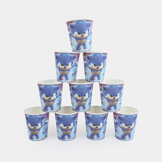 Disposable Party Paper Cups Pack (10 Pieces)