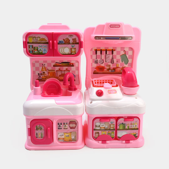 Classic Modern Kitchen Play Set with Light & Sound