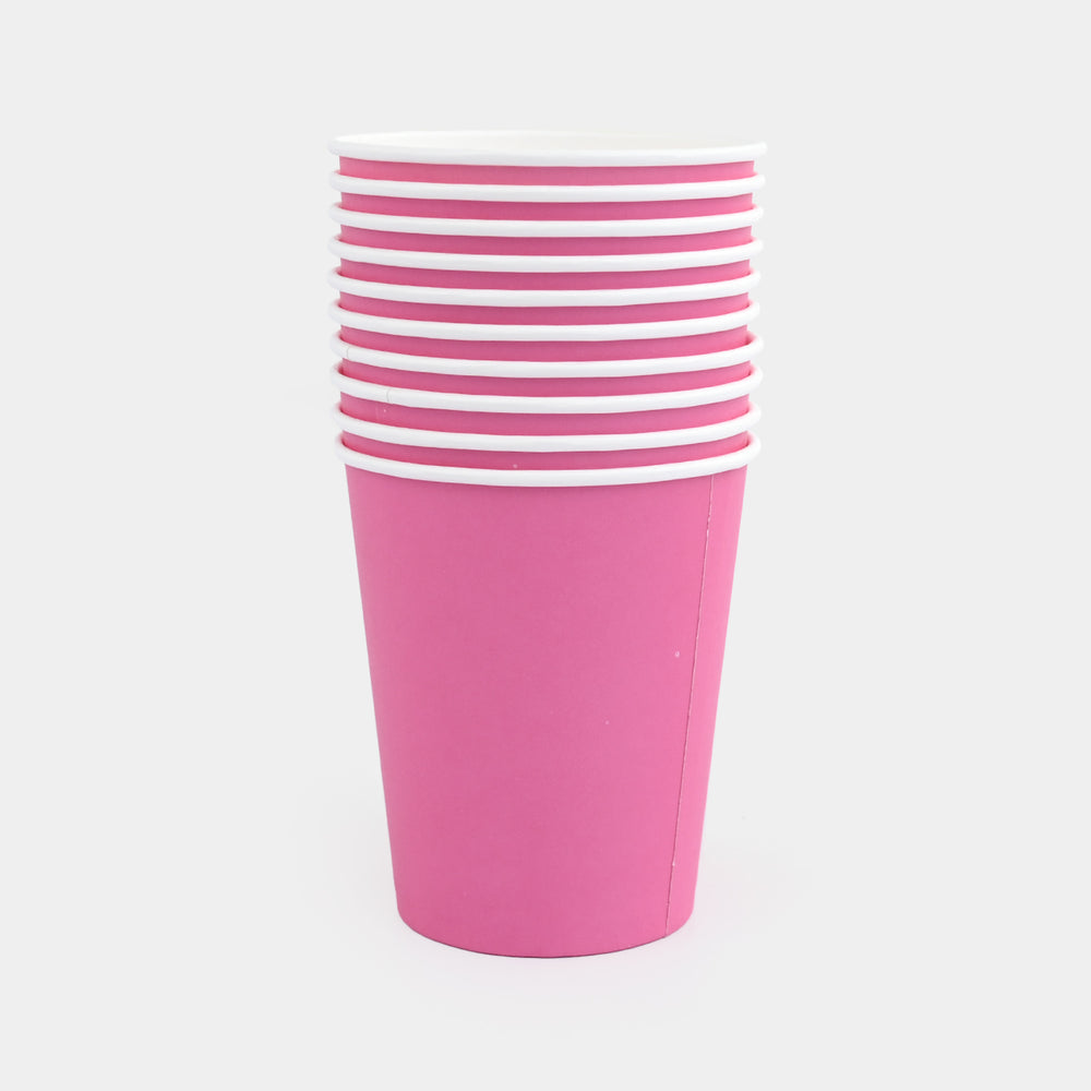 Disposable Party Paper Cups Pack (10 Pieces)