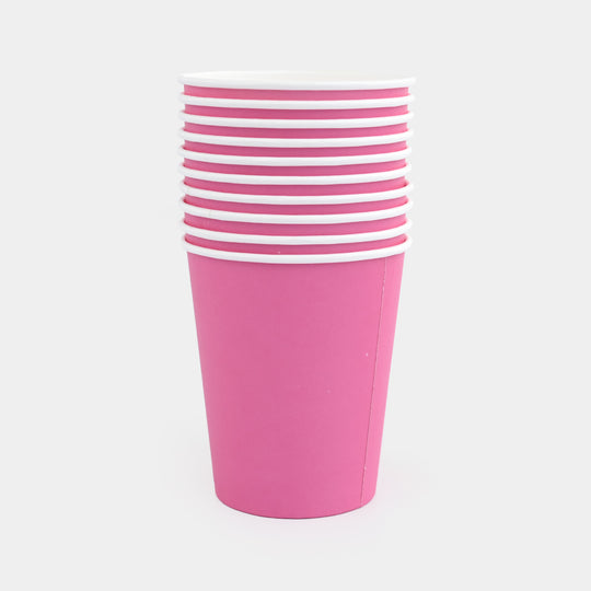 Disposable Party Paper Cups Pack (10 Pieces)