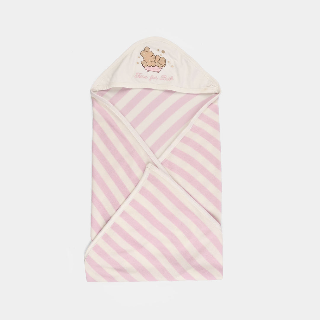 BP Hooded Bath Towel - Pink